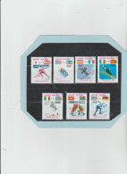 Guinea Bissau 1984 - (YT) 252/58 Used " Giochi Olimpici D'inverno Sarajevo '84" - Serie Completa Used - Hiver 1984: Sarajevo