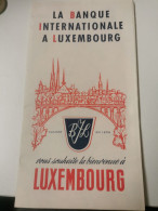 Brochure, Banque Internationale A Luxembourg - Other & Unclassified