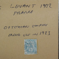 FRANCE STAMPS  Levant OP  1885  ~~L@@K~~ - Used Stamps