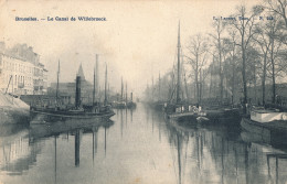 BRUXELLES  LE CANAL DE WILLEBROECK        ZIE AFBEELDINGEN - Hafenwesen