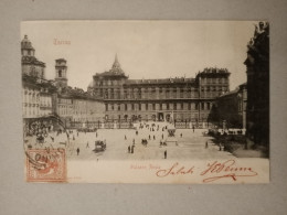 PIEMONTE TORINO PALAZZO REALE  Formato Piccolo Viaggiata Nel 1902 Condizioni Buone - Palazzo Reale