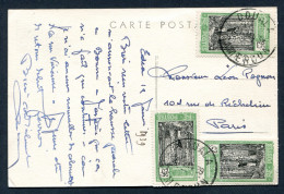 RC 26195 CAMEROUN 1939 DOUALA CARTE POSTALE POUR LA FRANCE - Brieven En Documenten