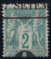 France N°74 - Oblitération Typo Des Journaux - TB - 1876-1898 Sage (Type II)