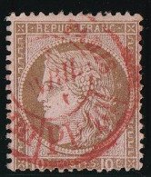 France N°54 - Oblitération CàD Rouge Des Imprimés - TB - 1871-1875 Cérès