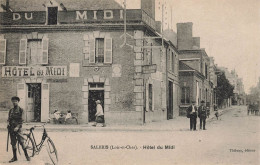 Salbris * Rue Et Hôtel Du Midi * Villageois - Salbris