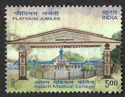 India 2022 Assam Medical College , Education, Health, Dieases , Doctor, Nurse, Healthcare Used (**) Inde Indien - Usados