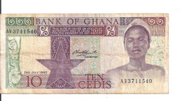 GHANA 10 CEDIS 1980 VF P 20 B - Ghana