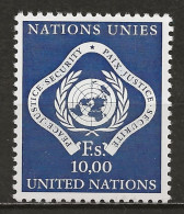 NATIONS-UNIES - GENEVE: *, N° YT 14, Ch., TB - Used Stamps