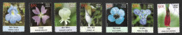 India 2013 Wild Flowers, Botany, Plant, Flora, Plant, Himalaya, 7 Used (**) Inde Indien - Usados