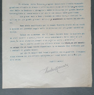 Lirica Teatro - Autografo Del Tenore Aurelio Marcato 1945 - Chanteurs & Musiciens