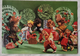 AK DDR Postkarte, Königseer Puppen / Märchen "Die Zauberflöte" {b1} - Colecciones Y Lotes