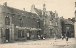 St Aubin Des Châteaux * La Place De La Mairie * Café De France Théophile Poulain - Otros & Sin Clasificación