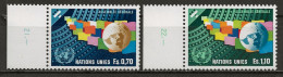 NATIONS-UNIES - GENEVE: **, N° YT 78 Et 79, TB - Unused Stamps