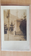 Carte Photo ,monument Aux Morts - To Identify