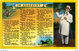 In KENTUCKY En 1987 Carte écrite De Owensboro Hibou Ou Chouette Cheval - Owensboro