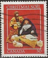 CANADA 1982 Christmas. Nativity Scenes - 30c. - Mary, Joseph And Baby Jesus FU - Gebruikt