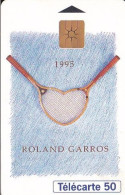 F553A - 04/1995 - ROLLAND GARROS 95 - 50 GEM1B - 1995