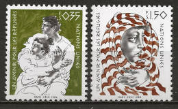 NATIONS-UNIES - GENEVE: **, N° YT 124 Et 125, TB - Unused Stamps
