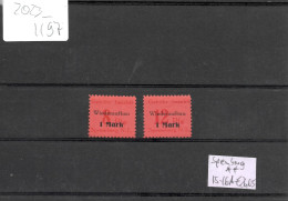 Spremberg, Michel Nr.15-16A, Postfrisch, Selten Im Angebot, Siehe Photo - Mint