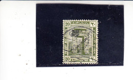 EGITTO 1922 - Yvert 77° -  Serie Corrente - Archeologia - Used Stamps