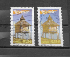 VARIETEE DE COULEUR N° 3816  OBLITERE - Used Stamps