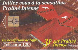 F558 - 05/1995 - CÖTE D'OR CHOCOLAT - 120 SO3 (verso : N° Deux Lignes) - 1995