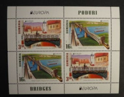 Roumanie Romania CEPT 2018 Yvertn° Bloc 528 Micheln° Bloc 731 I *** MNH Europa Ponts Bruggen Bridges - 2018