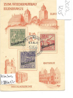 Eilenburg Michel Nr.I-IIIA, Gestempelt Auf Spendenkarte, Selten Im Angebot, Siehe Photo - Mint