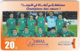 MAROC A-370 Prepaid Telecom - Sport, Soccer - Used - Maroc