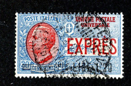 1305 Wx Italy 1921 Scott # E10 Used Cat.$27.50 (offers Welcome) - Express Mail