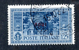 1311 Wx Italy 1932 Scott # 51 Used Cat.$35. (offers Welcome) - Egée (Rodi)