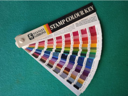 BIG - Stamp Colour Key Gibbons : Chiave , Identifica I Colori Dei Francobolli Di Tutto Il Mondo. Usata - Groot-Brittanië