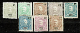 Lourenço Marques, 1898, # 32, 34/8, 40/1, MNG - Lourenco Marques