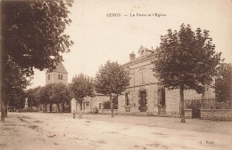 Gergy * Place De La Poste Et L'église - Andere & Zonder Classificatie