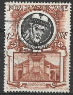 Vatican 1953 - Pape Saint Sylvestre I  - Y&T N° 179 (o). - Oblitérés