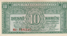 Czechoslovakia 10 Korun, P-60a  1950  UNC - Czechoslovakia