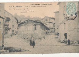 63 // OLLIERGUES   Rue Du Pavé Et Vielle Halle  1288  / Coste Aubergiste / ** - Olliergues