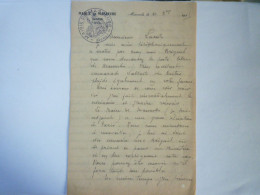 2023 - 2786  LETTRE De La MAIRIE De MASSEUBE  (Gers)  1935 - Non Classificati