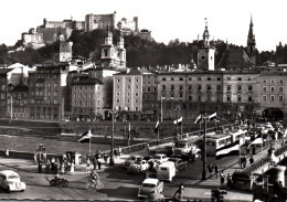 CPSM - SALZBURG - Staatsbrücke ...(voitures) - Salzburg Stadt