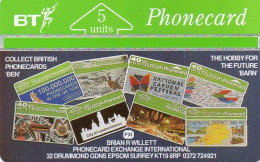 UNITED KINGDOM - L&G - COLLECT BRITISH PHONECARDS - 107A - BT Souvenir