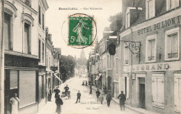 Delcampe - Bonnétable * La Rue Nationale * Hôtel Du Lion D'or * Charcuterie - Bonnetable