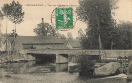 Champagné * Le Pont Sur L'huisne Et Filature * Usine Cheminée - Autres & Non Classés