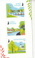 2019 Finland City Parks Complete Set Of 3 MNH @ Below Face Value - Ungebraucht