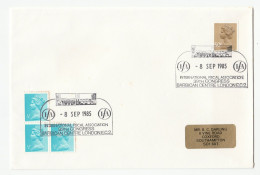 1985 IFA FISCAL CONGRESS At BARBICAN CENTRE Event Cover GB Stamps Finance - Storia Postale