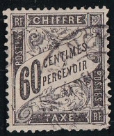 France Taxe N°21 - Oblitéré - B/TB - 1859-1959 Usados