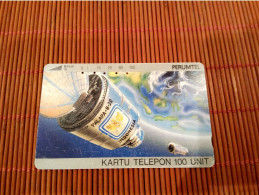 Perumtel Indoneia 100 Units Used Cards Has Some Marks Look Poto  Rare ! - Indonesien