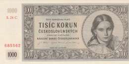 Czechoslovakia 100 Korun, P-74  1945  UNC Specimen - Tchécoslovaquie