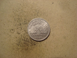 MONNAIE FRANCE 50 CENTIMES 1943 FRANCISQUE ( Légère ) - 50 Centimes