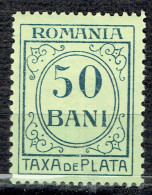 Timbre Taxe 50 Banis - Port Dû (Taxe)