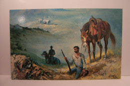 Oil By Hal Empie This Plainting Hangs In The Western - DAKOTA - Andere & Zonder Classificatie